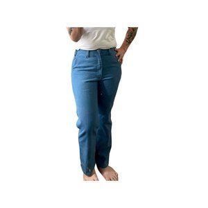 CBA Women's Vintage 80s Soft Denim High Waisted Jeans Size 32/S  Made in USA
